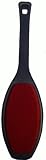 H & L Russel Clothes Brush Double Faced, Red Velvet with Blue Handle