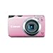 Canon PowerShot A3300 IS 16.0 MP with 5x Wide-Angle Optical Zoom (Pink)