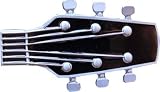 Guitar Headstock Metal Belt Buckle