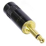 Rean NYS226BG 3.5mm Mono Plug Black