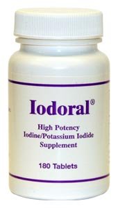 Iodoral 180 Tablets Plus Iodine Testing Coupon