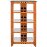 Sanus NFA245 5-shelf audio component rack Cherry