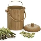 RSVP PAIL-BOO Bamboo Compost Pail 3.25-qt. by RSVP