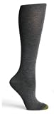  : Gold Toe Women's Portland Classic Knee High Sock, Charcoal 9 -11