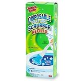 Scotch-Brite Disposable Toilet Scrubber Refills, 6 Refills