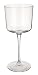 Kitchen & Housewares : Villeroy & Boch Cascara 8-Inch Claret Glasses, Clear, Set of 4