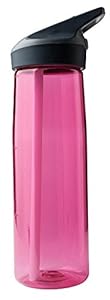 Laken Tritan Sport BPA Free Wide Mouth Water Bottle w/Flip Straw Cap 25oz Pink