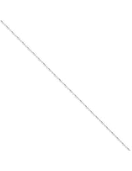 1.5 mm, Sterling Silver, Fancy Beaded Chain - 20 inch