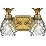 Anana Plantation 13 1/2 Wide Bathroom Light Fixture