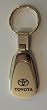Toyota Silver/Gold Teardrop Keychain - Made in USA!