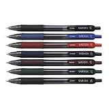 ZEB46930 - Sarasa Gel Ink Pen, Retractable, Medium Point, .7mm,Mahogany