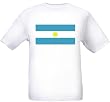 ARGENTINA - ARGENTINIAN FLAG - Flag-series - White T-shirt