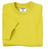 JERZEES - Youth 50/50 Cotton/Poly T-Shirt Island Yellow-L