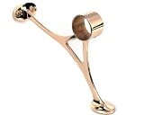 3191ItRd%2BxL. SL160  Polished Brass Combination Bar Footrail Bracket 1 1/2 OD