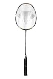 picture of Carlton Solar Eclipse Unisex Badminton Racket - Black/Gold/White, 85 g