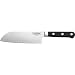 LamsonSharp Kullenschliff Santoku Knife Black Handle 7