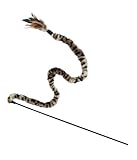 Image KONG Swizzle Bird Cat Toy, Brown/Black