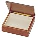small burlwood finish wooden box