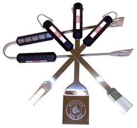 Boston Red Sox Grill Bbq Utensil Set
