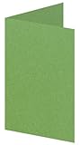 A9 Metallic Invitation Folder Stardream Fairway Green (50 Pack)