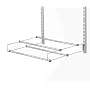 Rubbermaid 3J04 Configurations Shoe Rods, Titanium
