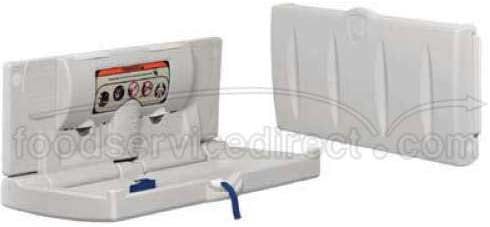 Continental White Vertical Baby Comfort Oasis - Change Diaper Station -- 1 each.