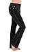 PajamaJeans - Bootcut Black Stretch Knit Denim Jeans for Women