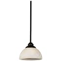 Kenroy Home 91387BRZ Hamilton Mini-Pendant, Bronze