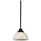 Hunter Kenroy HAMILTON 1 Light Mini Pendant model number 91387BRZ-Ken ceiling