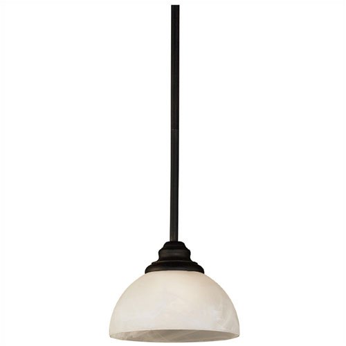 Hunter Kenroy HAMILTON 1 Light Mini Pendant model number 91387BRZ-Ken ceiling