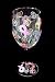 Kitchen & Housewares : Pretty in Pink Design - Hand Painted - Wine Glass - 8 oz.