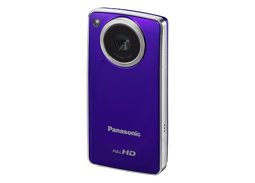 Panasonic HM-TA1EG-V Full HD Mobilkamera (4-fach digitaler Zoom, 5,1 cm (2 Zoll) Display, 8 MP Digitalfotos, Full HD-Videos) violett