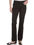 Levi's 505 Misses Mid Rise Classic Straight Leg Jean, Black Ink with Checkmate, 4 Medium