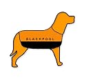 Blackpool Personalised Waterproof Dog Coat Size XS (10" 25cm)