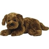 Ty Classics Dobbs Brown Lying Dog