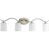 Progress P2021-09 Four-light bath Inspire Brushed Nickel