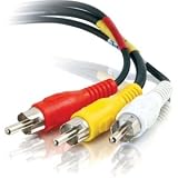 C2G / Cables to Go 40449 Value Series RCA Type Audio Video Cable (12 Feet, Black)