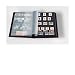 Stamp Album Stockbook by Lighthouse 32-Black Page Stamp Stock book LS2/16 Blue