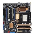 Electronics : ASUS M3A32-MVP Deluxe/WiFi-AP - Motherboard - ATX - AMD 790FX - Socket AM2+ - UDMA133 Serial ATA-300 (RAID) eSATA - Gigabit Ethernet 802.11b 802.11g - FireWire - High Definition Audio (8-channel)