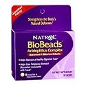 Natrol BioBeads Probiotic Acidophilus Complex, Dietary Supplement, Beads, Value Size , 90 beads