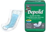 Depend Guards for Men, Pack of 14 Pads