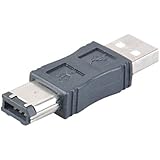 UCEC 1394 firewire 6 pin male to usb male adapter Pack 1