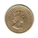 1963 Jamaican Large Cent Coin KM#37