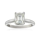 1.87ct Certified Diamond Solitaire Engagement Ring In Gold. Size 7