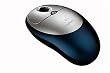 Logitech Cordless Click! Optical Mouse (Blue Satin)