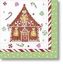 Gingerbread Dreams Christmas Party Beverage Napkins