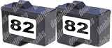 Double Pack Lexmark 82 18L0032 (2 BLK) Remanufactured