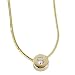 14kt Yellow Gold Dazzling Diamond Solitaire Necklace