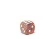 Festive 12mm d6 Purple/black Pipped Dice