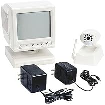 GE SmartHome Security 2.4 GHz Wireless Camera System with Monitor (GESECWTVBW)